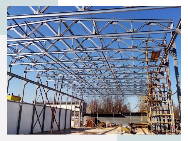 Строительство цехов в Кызыл от 622 руб. под ключ