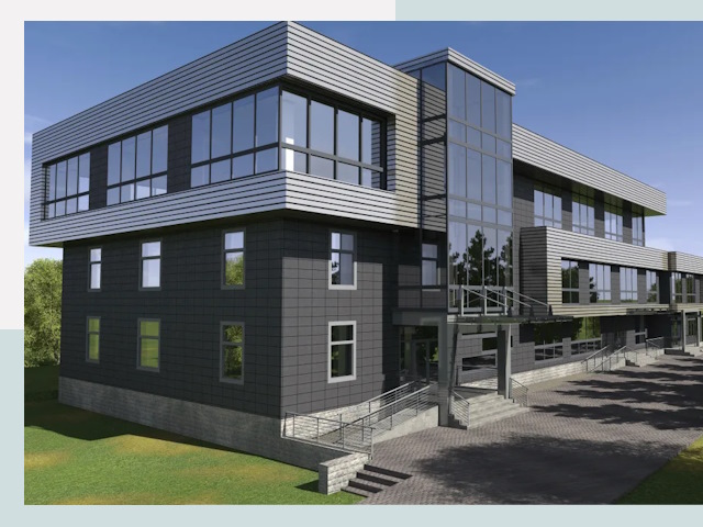 Административные здания в Кызыле