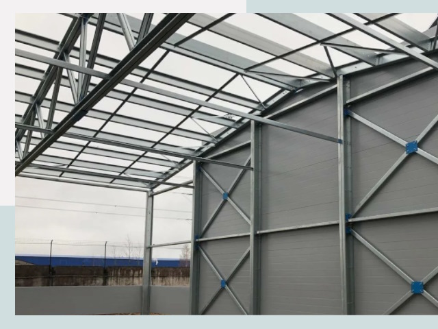 Каркасные ангары от СтальСтрой-Кзл по цене от 622 руб.