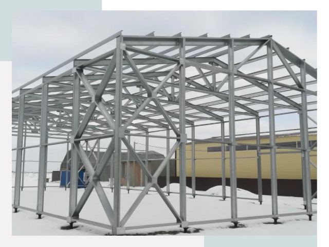 Каркасные ангары в Кызыле