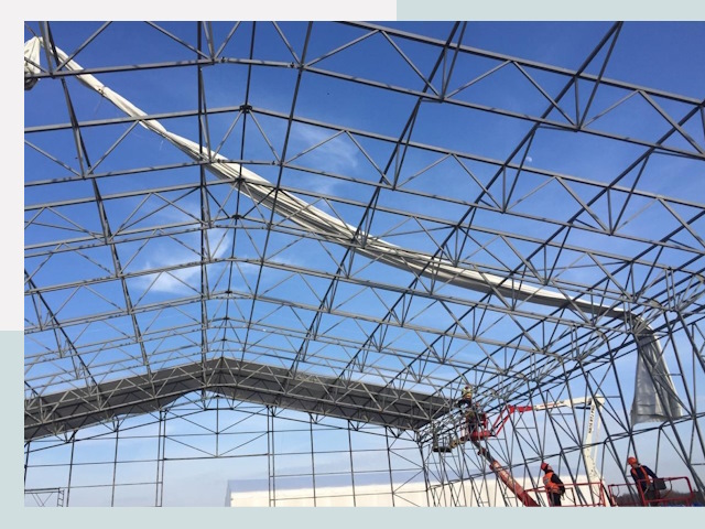 Шатровые ангары от 622 руб. в Кызыле и Республике Тува