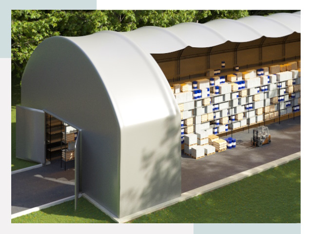 Тентовые ангары в Кызыле