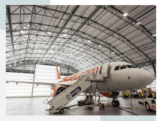 Авиационные ангары в Кызыле