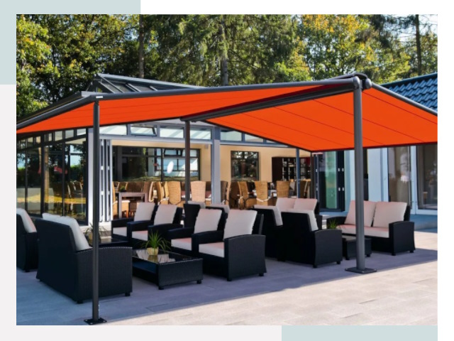 Навесы для кафе и ресторанов в Кызыле