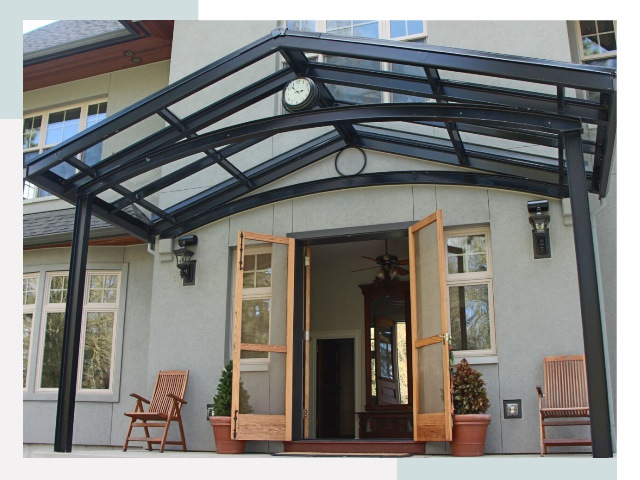 Козырьки металлические в Кызыле