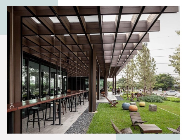 Летние веранды для кафе в Кызыле