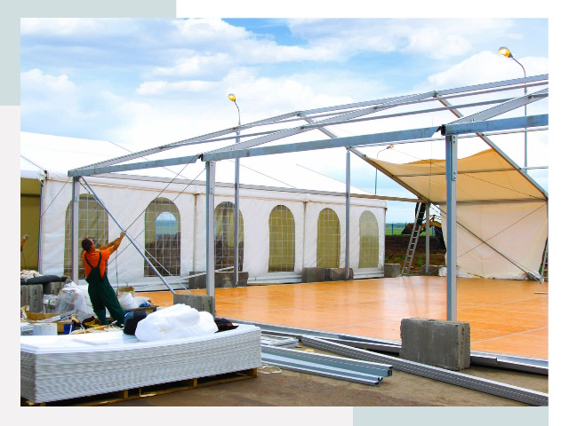 Быстро сборные шатры в Кызыле