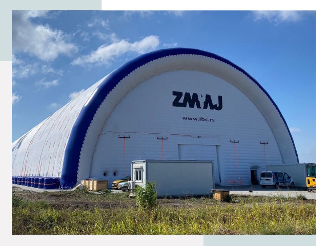 Брендирование ангаров в Кызыле