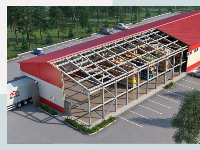 Проектирование ангаров в Кызыле от 622 руб.