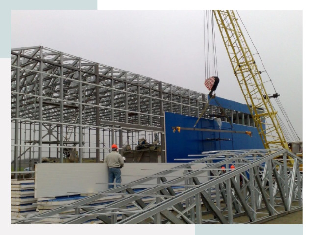 Монтаж ангаров в Кызыле